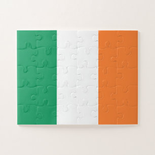 Puzzle Irlande National Flag, standard irlandais, bannièr