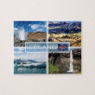 Puzzle IS0003 Geyser en éruption - Landmannalugar