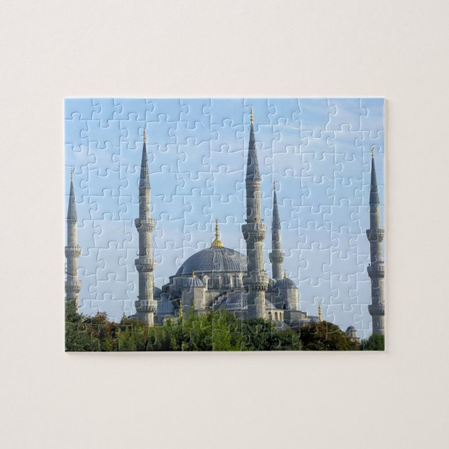 Puzzle Istanbul - La Mosquée Bleue - 8x10 - 110 pièces. (Horizontal)