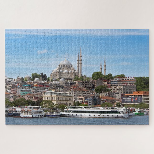 Puzzle Istanbul. Paysage urbain (Horizontal)