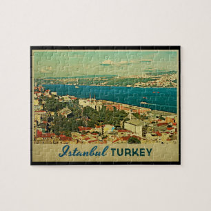 Puzzle Istanbul vintage Turquie
