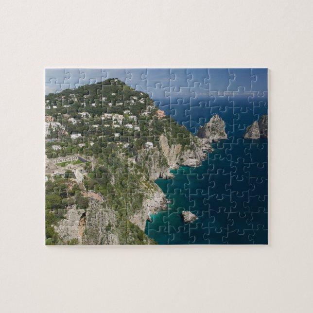 Puzzle ITALIE, Campanie (Baie de Naples), CAPRI: (Horizontal)