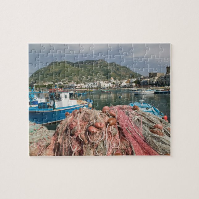 Puzzle ITALIE, Campanie, (Baie de Naples), ISCHIE, FORIO: (Horizontal)