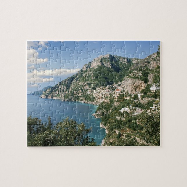 Puzzle Italie, Campanie, Péninsule Sorrentine, Positano, (Horizontal)