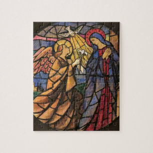 Puzzle Italie de fenêtre en verre teinté d'annonce