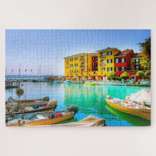 Puzzle Italie Lac de Garde Sirmione Waterfront