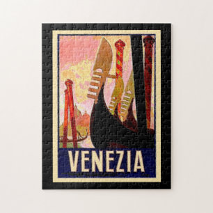 Puzzle Italie, Les Canaux Des Voies D'Eau,
