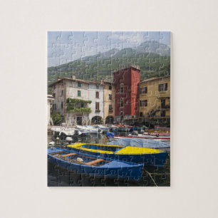Puzzle Italie, province de Vérone, Malcesine. Cassone an