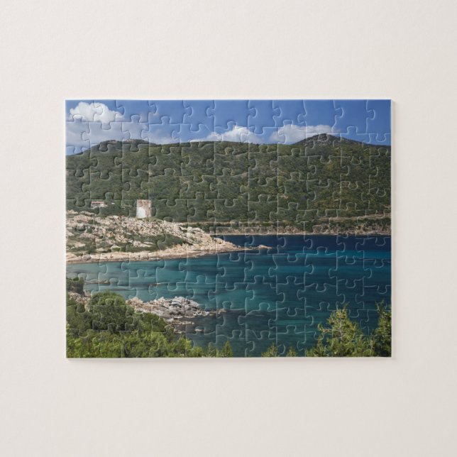 Puzzle Italie, Sardaigne, Teulada. Tour espagnole. (Horizontal)