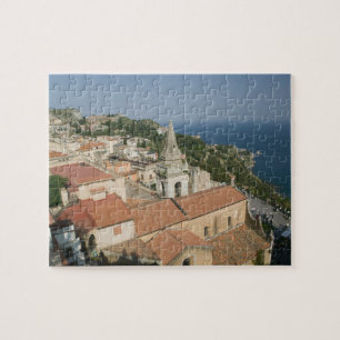 Puzzle ITALIE, Sicile, TAORMINE : Vue sur la Piazza IX