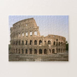 Puzzle Italie vintage scie, Colisée, Rome