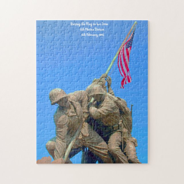 Puzzle Iwo-Jima 5e Démission Marine 5/02/1945 (Vertical)