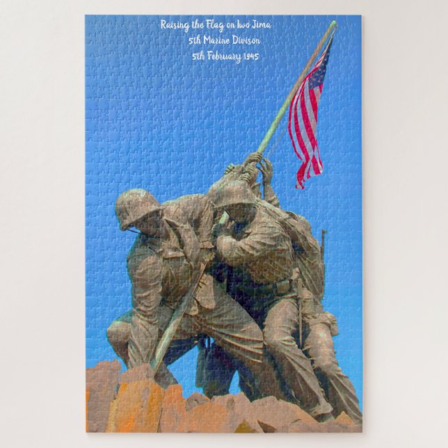 Puzzle Iwo-Jima 5e Démission Marine 5/02/1945 (Vertical)