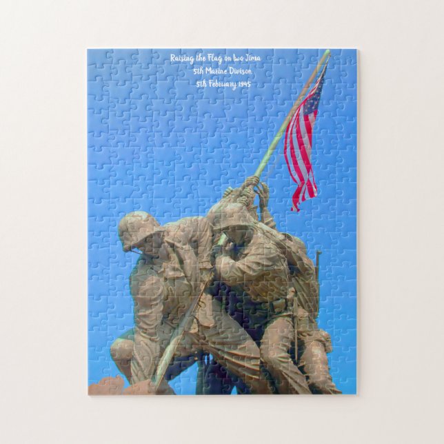 Puzzle Iwo-Jima 5e Démission Marine 5/02/1945 (Vertical)