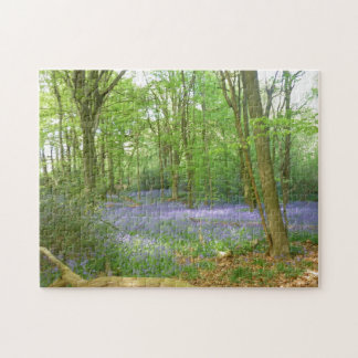 Puzzle Jacinthes des bois en bois