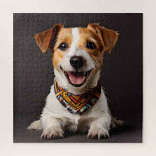 Puzzle Jack Russell Terrier Realisme Portrait d'art
