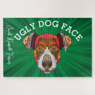 Puzzle Jack Russell Terrier sale chien visage 1000 pièce