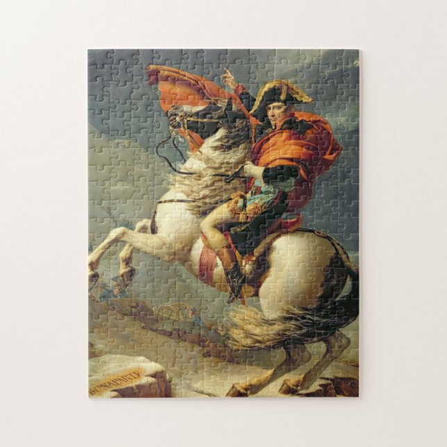 Puzzle Jacques - Louis David - Napoléon Traversant Les Al (Vertical)