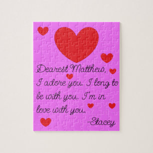 Puzzle J'ai longtemps été avec toi