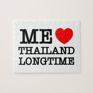 PUZZLE J'AIME LA THAÏLANDE LONGTEMPS