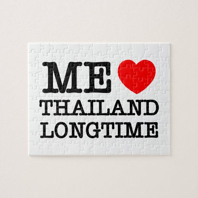 PUZZLE J'AIME LA THAÏLANDE LONGTEMPS (Horizontal)