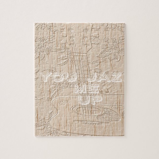 Puzzle J'aime le bois brun Hakuna Matata (Vertical)