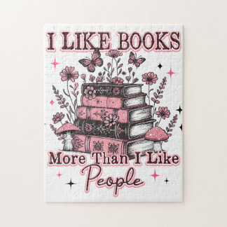 Puzzle J'Aime Plus Les Livres Que...