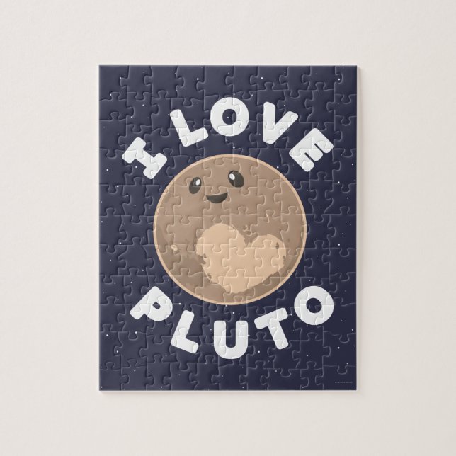 Puzzle J'aime Pluton (Vertical)