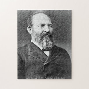 Puzzle James Abraham Garfield 20e Président de l'Amérique