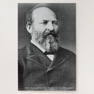 Puzzle James Abraham Garfield 20e président des États-Uni