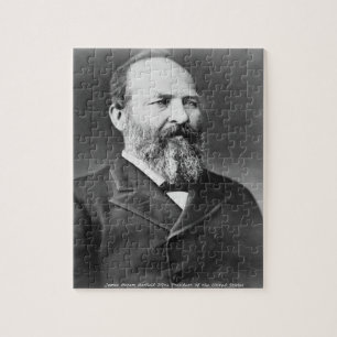 Puzzle James Abraham Garfield 20e président des États-Uni