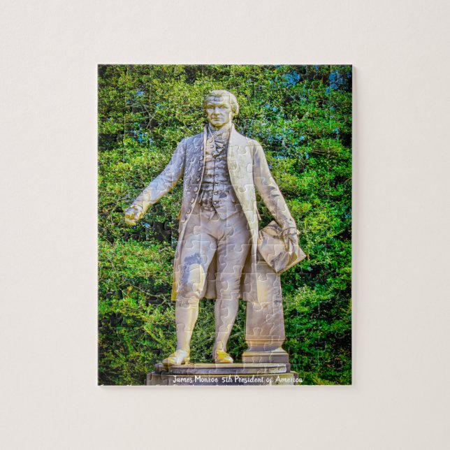 Puzzle James Monroe 5e Président de l'Amérique. (Vertical)