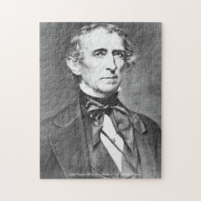 Puzzle James Tyler 10e président de l'Amérique. (Vertical)