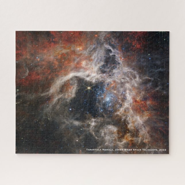 Puzzle James Webb Tarantula Nebula Hi-Res Image 2022 (Horizontal)