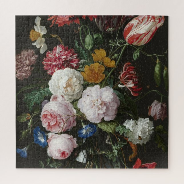 Puzzle Jan Davidsz. De Heem - La Vie Toujours Fleurie (Vertical)