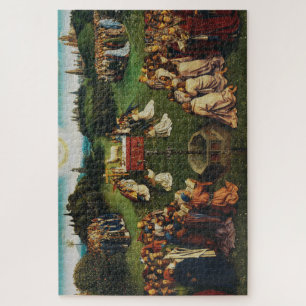 Puzzle Jan van Eyck Adoration de l'Agneau mystique Art