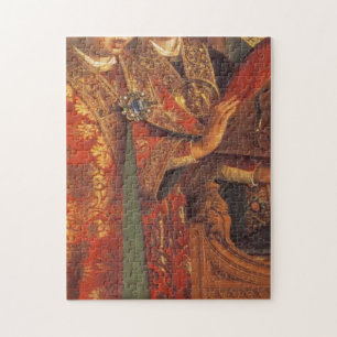 Puzzle Jan Van Eyck - The Ghent Altarpiece -Singing Angel
