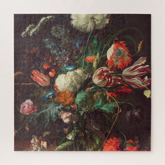 Puzzle Janv. Davidsz De Heem - vase de fleurs (Vertical)