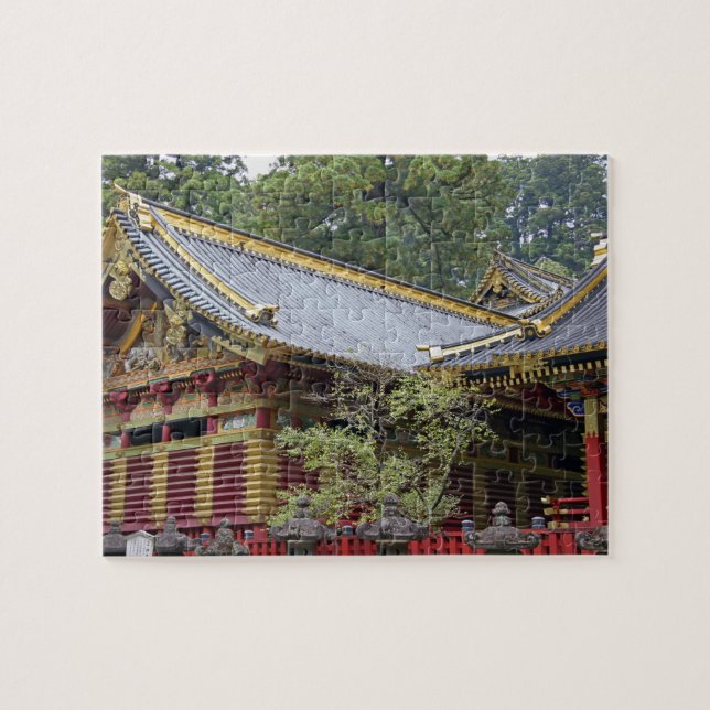 Puzzle Japon, Nikko. Sanctuaire Toshogu et mausolée en 2 (Horizontal)