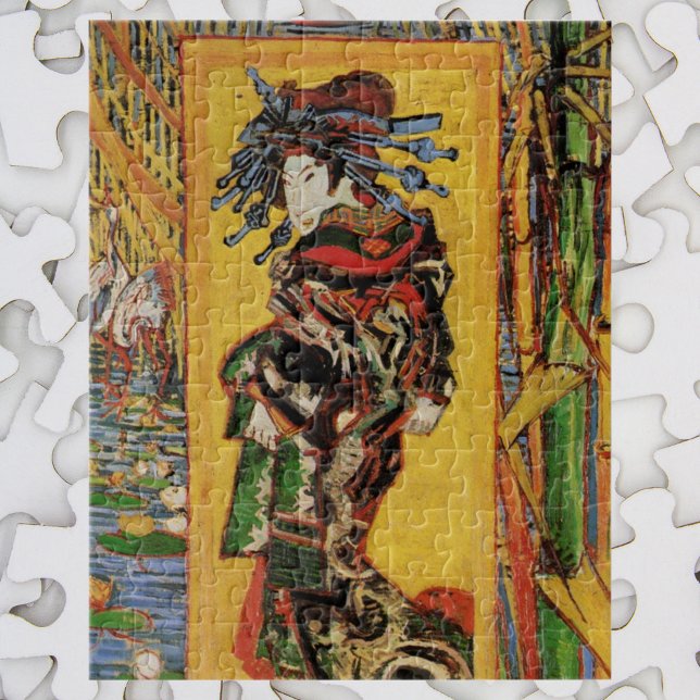 Puzzle Japonais Courtesan Oiran par Vincent van Gogh (Créateur téléchargé)