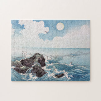 Puzzle japonais de brise-lames