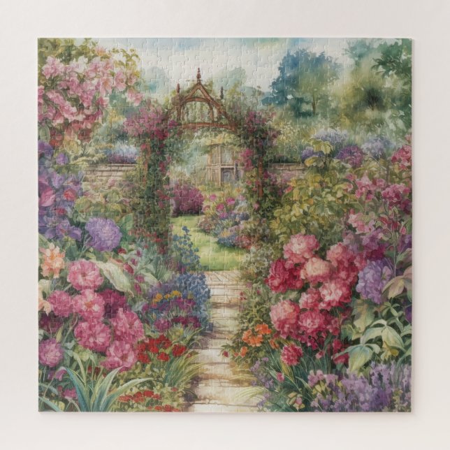 Puzzle Jardin anglais victorien (Vertical)
