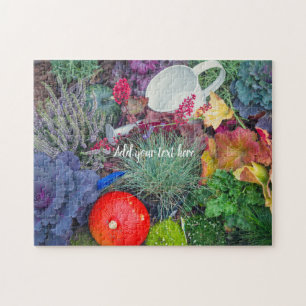 Puzzle Jardin d'automne rustique coloré