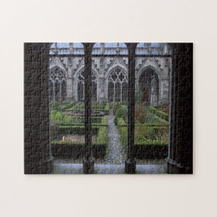 Puzzle Jardin de herbes aromatiques, église des DOM,