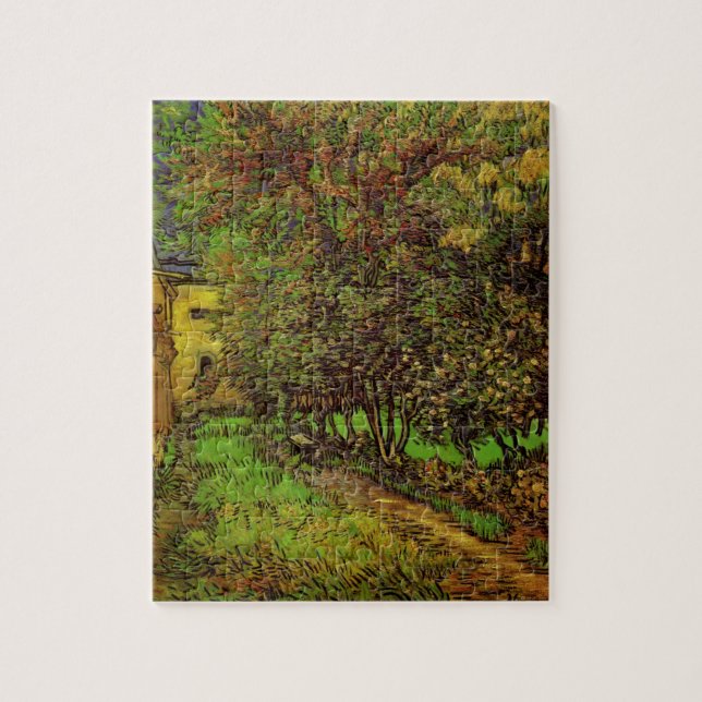 Puzzle Jardin de l'hôpital Saint-Paul par Vincent van Gog (Vertical)