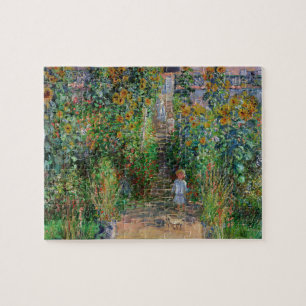 Puzzle Jardin de Monet Vetheuil Impressionim Peinture