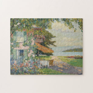 Puzzle Jardin de printemps à Starnberg Edward Cucuel