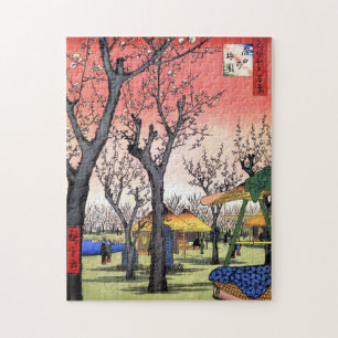Puzzle Jardin de prunes à Kamata (蒲 田 の 梅 園) p