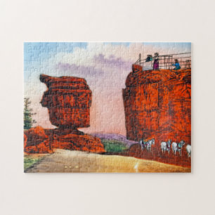 Puzzle Jardin des Dieux au Colorado