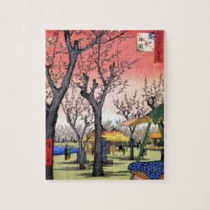 Puzzle Jardin des prunes à Kamata (蒲 田 の 園) par Utagawa H